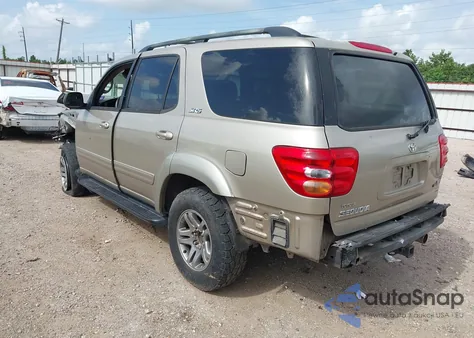 2004 Toyota Sequoia Sr5 V8 from USA, damaged, VIN 5TDZT34A14S232158
